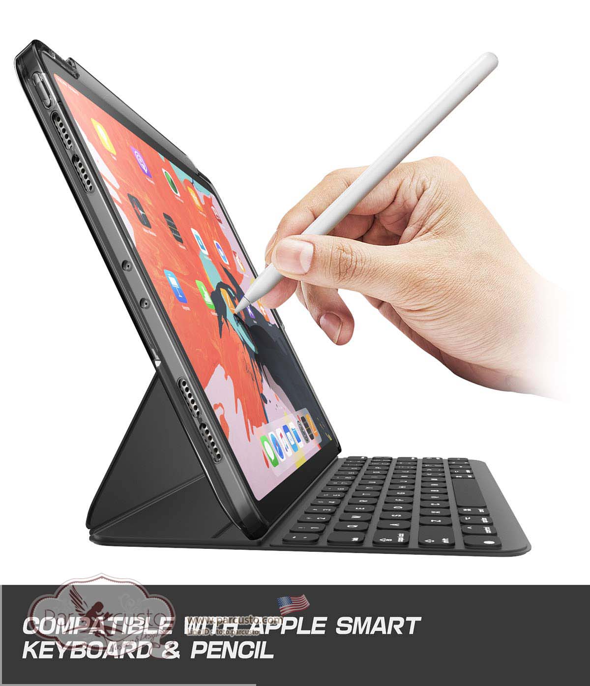 เคสกันกระแทก Apple iPad Pro 11 inch (2018) [Halo] จาก i-Blason [Pre-order USA]