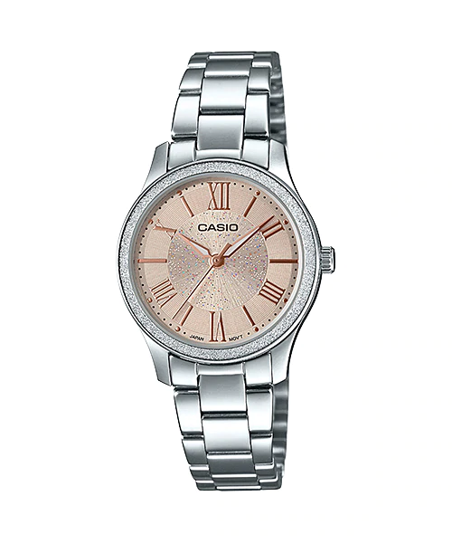 นาฬิกา Casio STANDARD Analog-Ladies' รุ่น LTP-E164D-9A ของแท้ รับประกัน 1 ปี