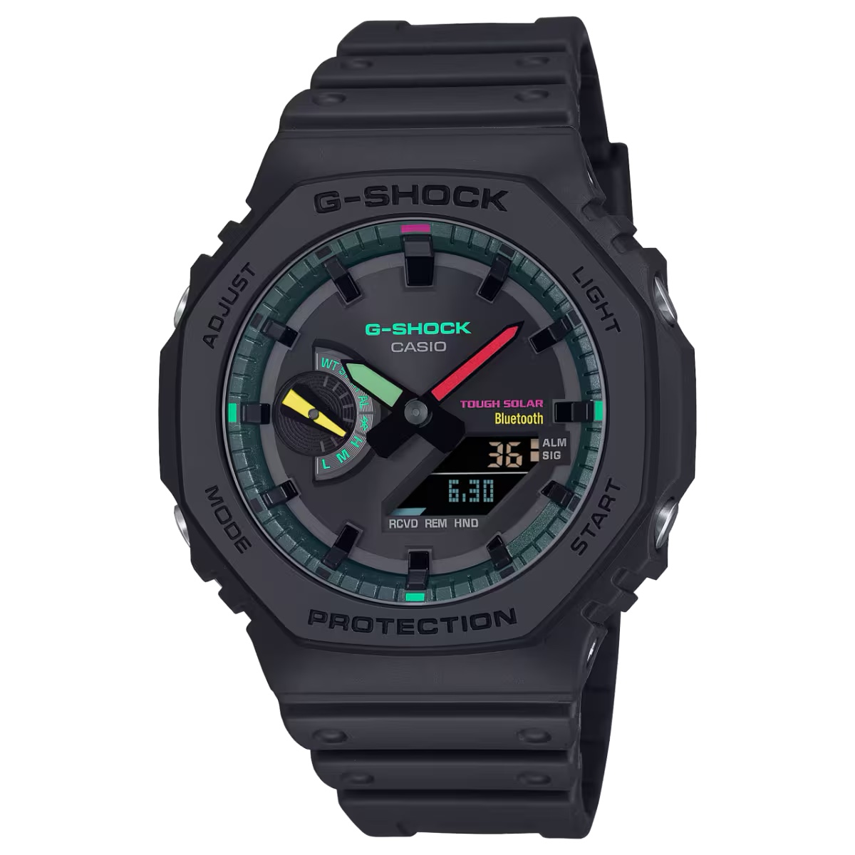 นาฬิกา Casio G-Shock Special Color Multi-Fluorescent series รุ่น GA-B2100MF-1A ของแท้ รับประกัน1ปี
