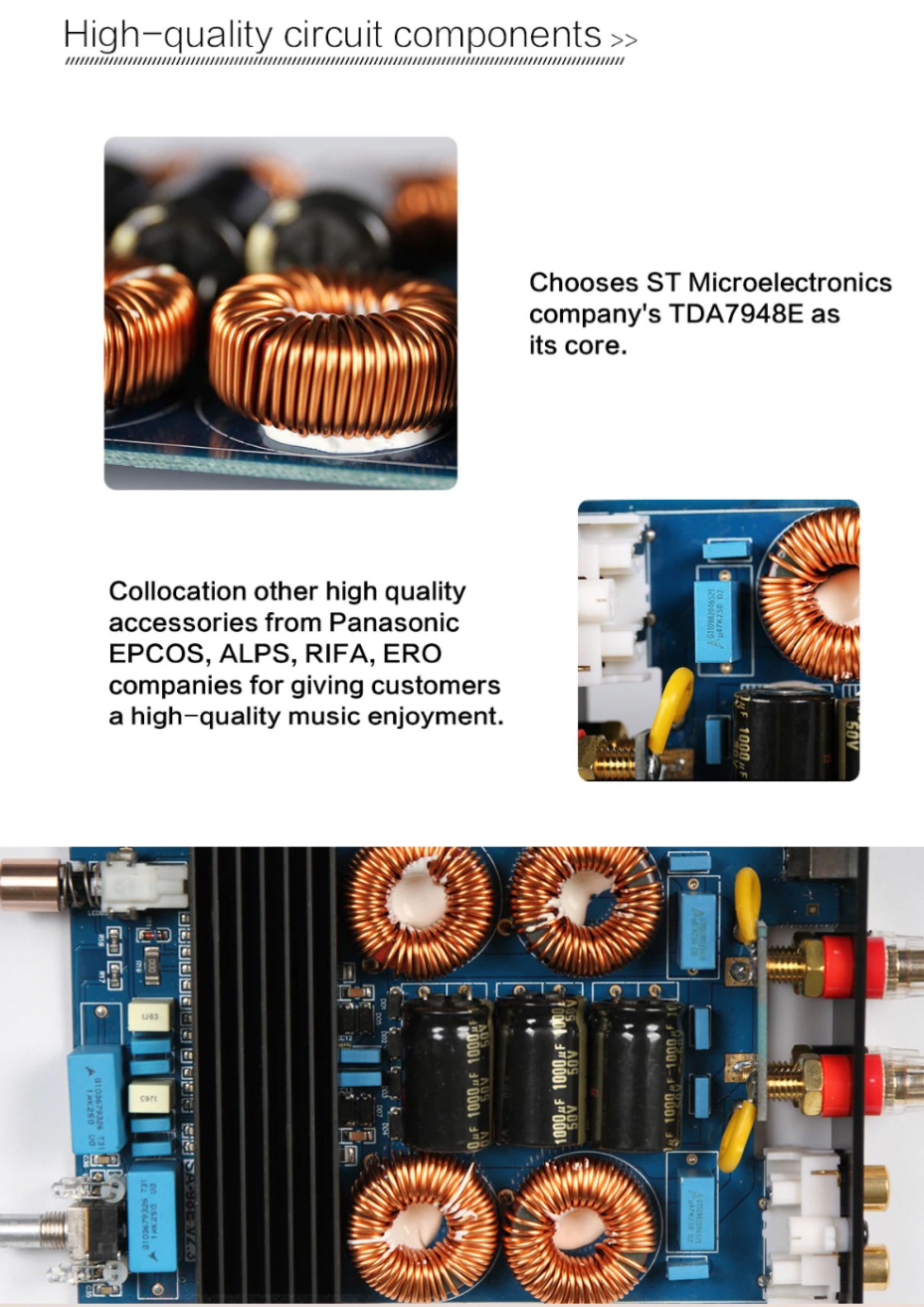 ขาย SMSL SA-98E แอมป์ตั้งโต๊ะ รองรับ Hi-Res ประกันศูนย์ไทย