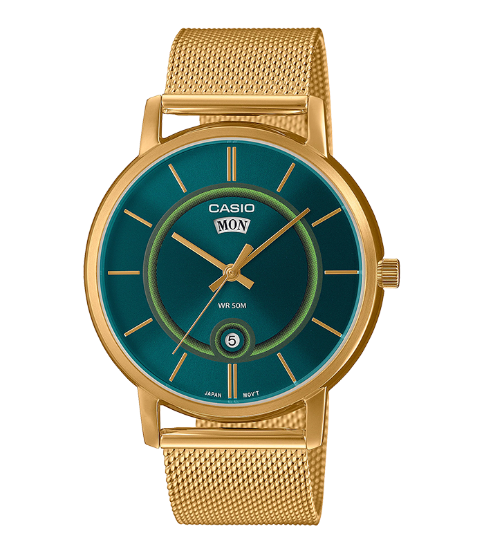 นาฬิกา Casio STANDARD Analog-Men' รุ่น MTP-B120MG-3AV ของแท้ รับประกัน1ปี