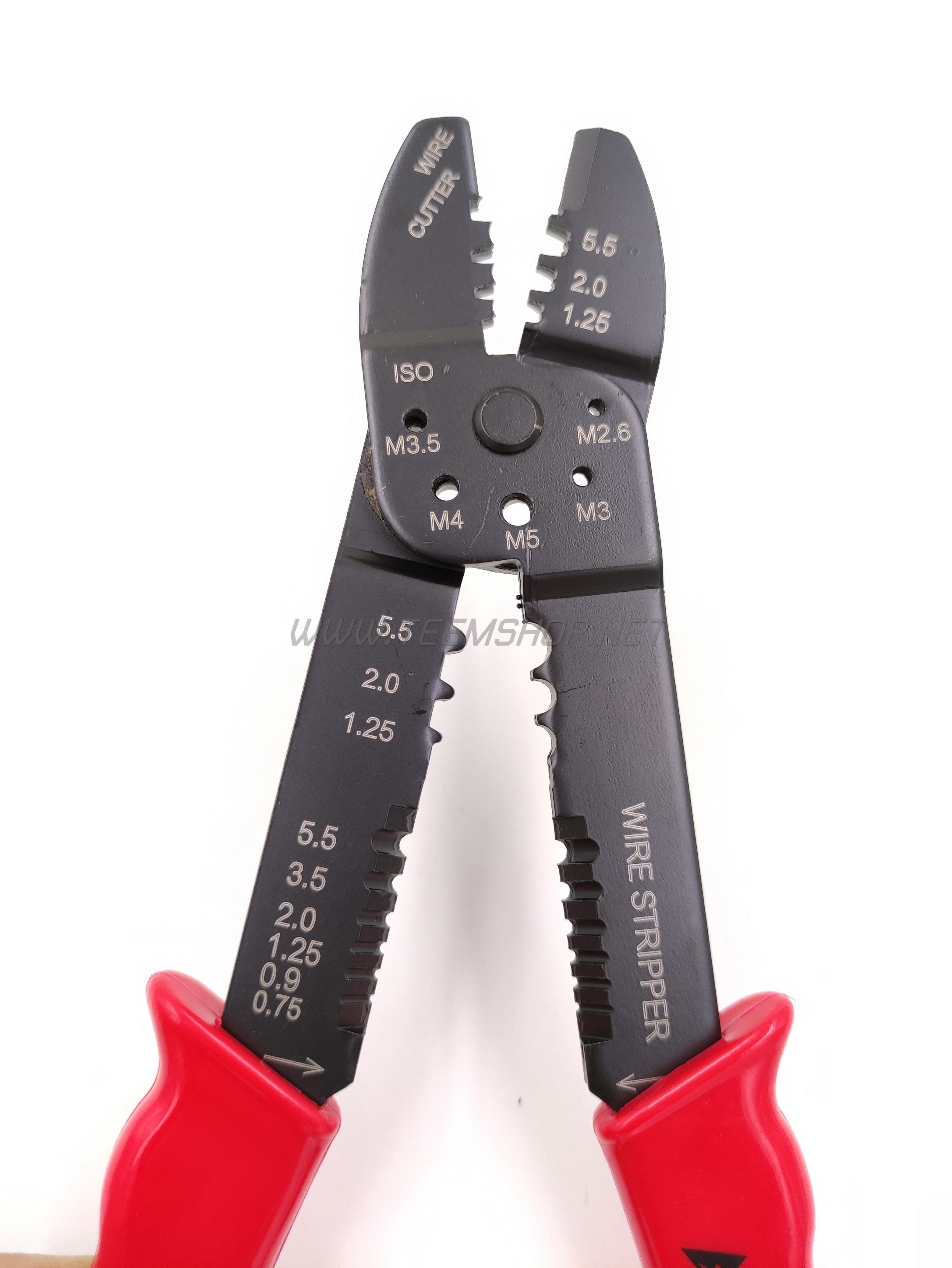 KANZAWA คีมย้ำหัวสาย NO.600A ย้ำหางปลา Made in Taiwan