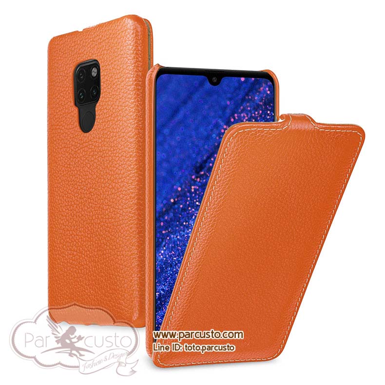 เคสหนังแท้สุดหรูหรา Huawei Mate 20 และ Mate 20 PRO [กรุณาระบุรุ่น] [T-Type]จาก TETDED [Pre-order]