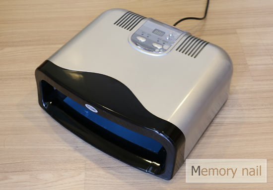 เครื่องอบเจล UV ใหญ่ 54 วัตน์ มีพัดลมระบายอากาศ