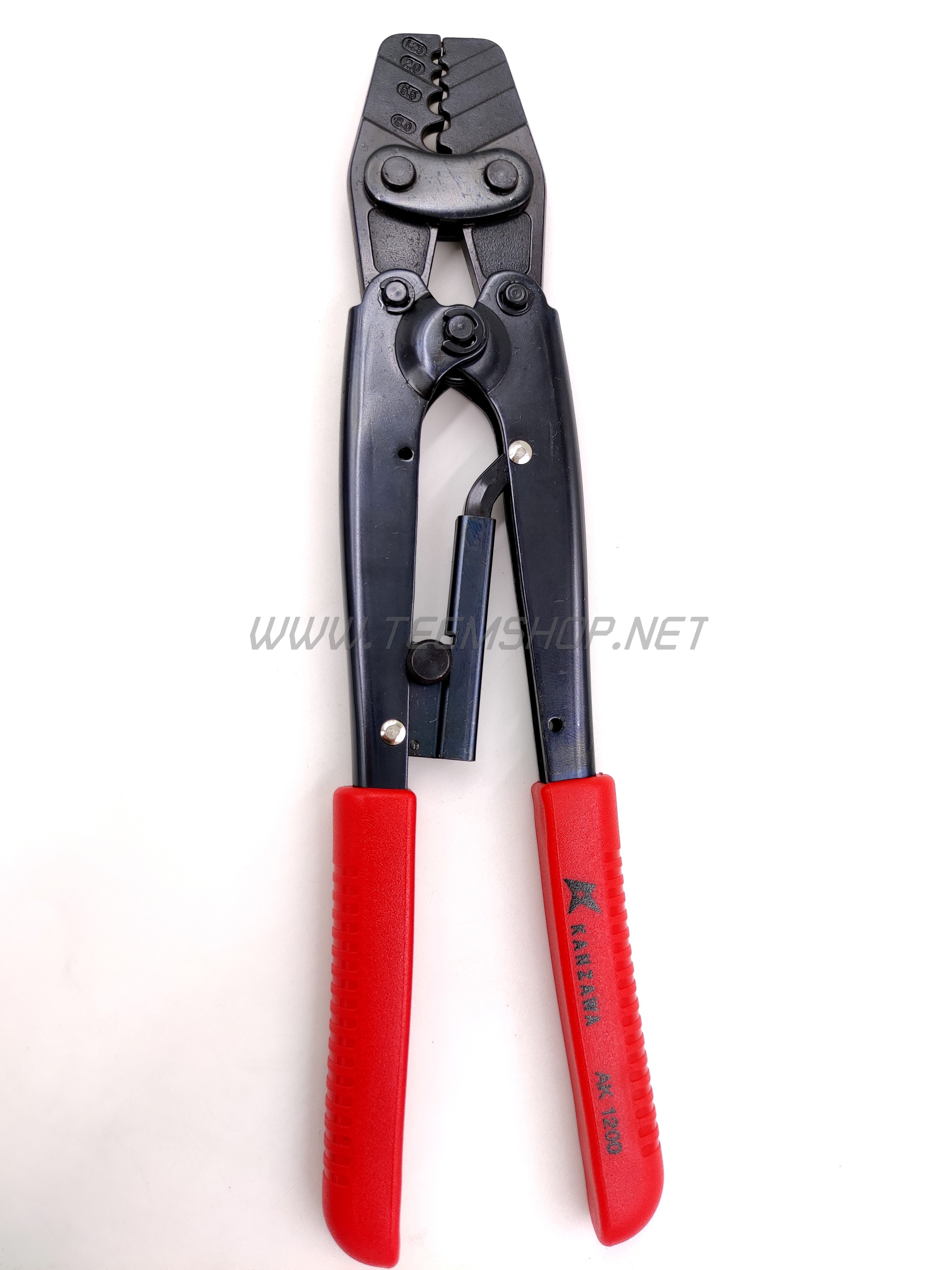 KANZAWA คีมย้ำหัวสาย NO.AK1200 ย้ำหางปลา Made in Taiwan