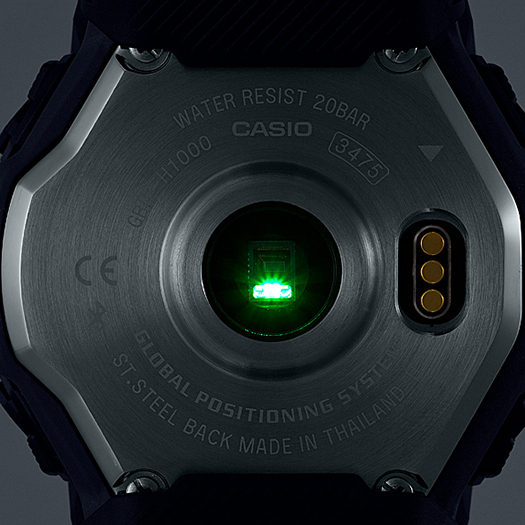 นาฬิกา Casio G-Shock G-SQUAD Heart rate monitor & GPS GBD-H1000 series รุ่น GBD-H1000-1 ของแท้ รับประกัน1ปี