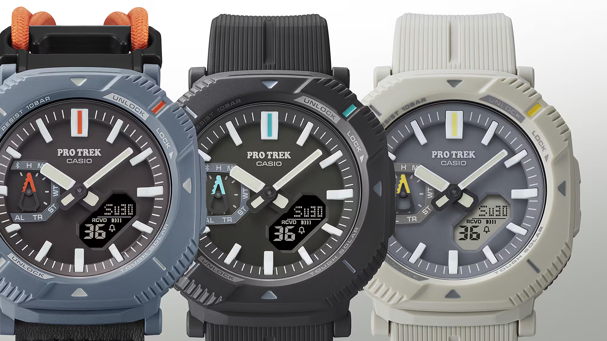 นาฬิกา Casio PRO TREK PRJ-B001 series รุ่น PRJ-B001-1 ของแท้ รับประกัน1ปี