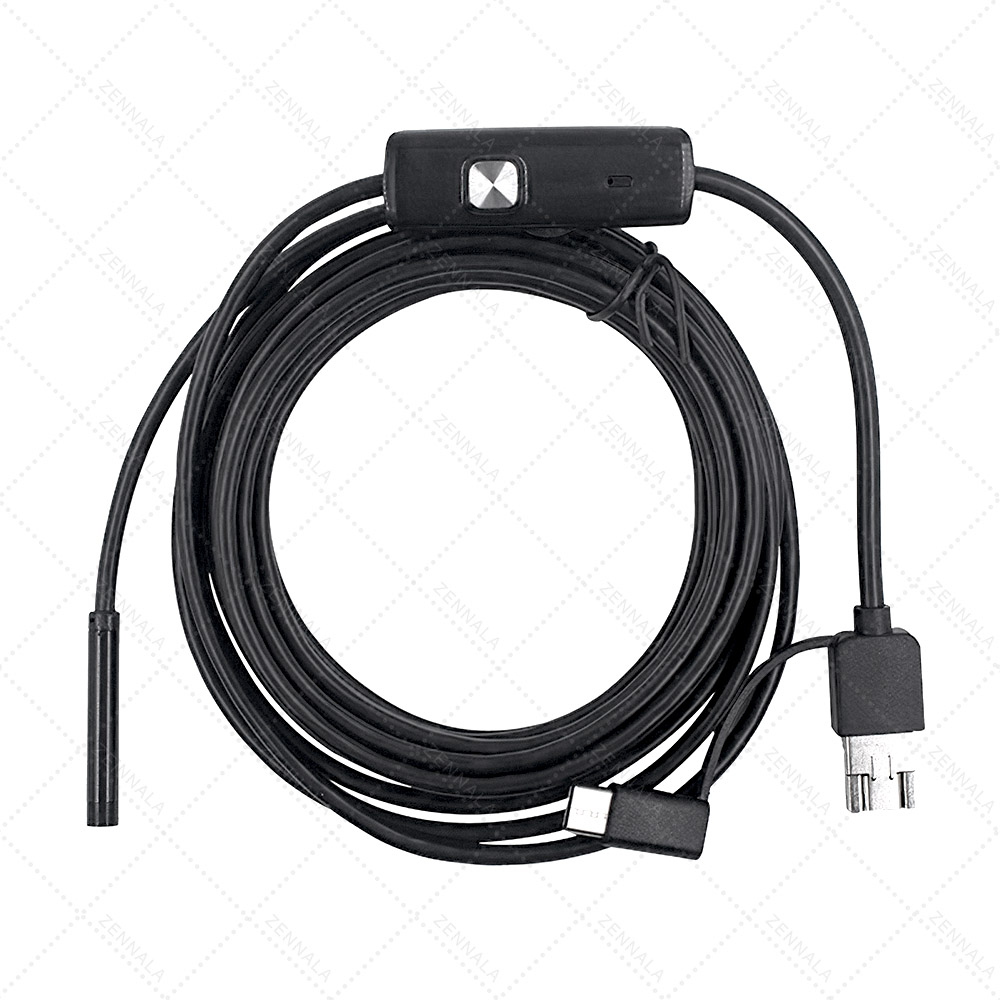 กล้องงู HD USB-android-type C 3IN1 (8 มิลิเมตร) สายยาว10เมตร รุ่น TC-10