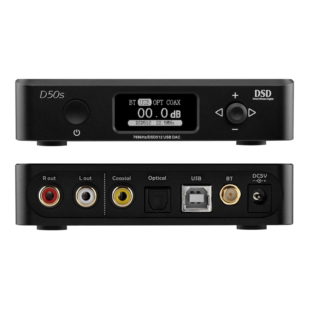 ขาย TOPPING D50s DAC ตั้งโต้ะระดับ Hi-Res รองรับ Bluetooth 5.0 , 32Bit/768kHz , DSD512 , LDAC