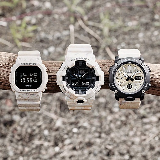นาฬิกา Casio G-SHOCK Special Color UTILITY WAVY MARBLE series รุ่น GA-2000WM-1A ของแท้ รับประกัน1ปี