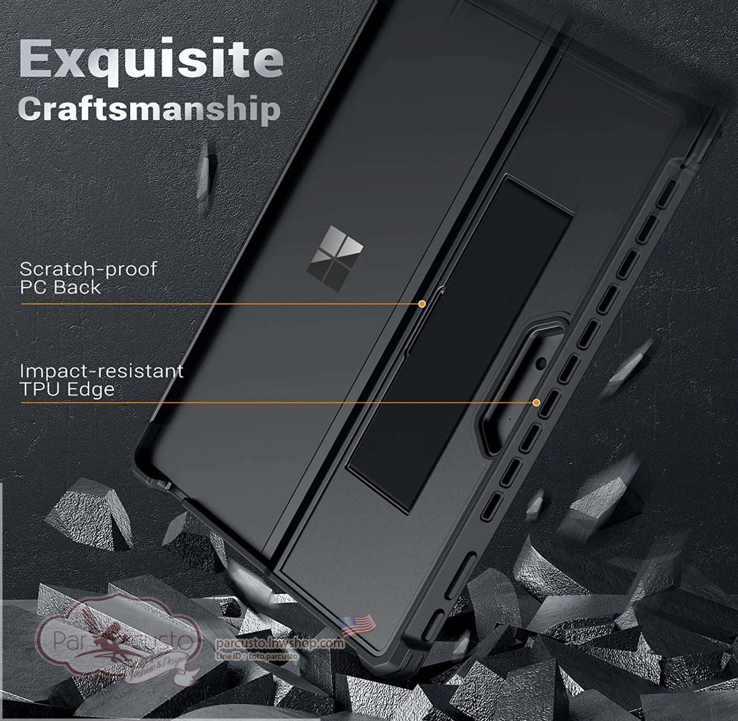 เคสกันกระแทก Microsoft Surface Pro 9 / Pro 9 5G 13-Inch 2022จาก MoKo [Pre-order USA]