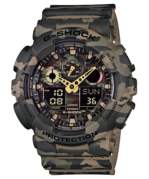 นาฬิกา คาสิโอ Casio G-Shock Limited Standard Analog-digital รุ่น GA-100CM-5A