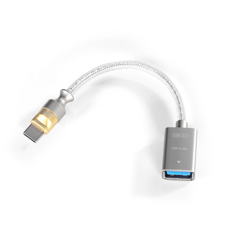 DD TC07F สายแปลง TypeC เป็น USB 2.0 OTG สำหรับต่อกับอุปกรณ์เครื่องเสียง ประกันศูนย์ไทย