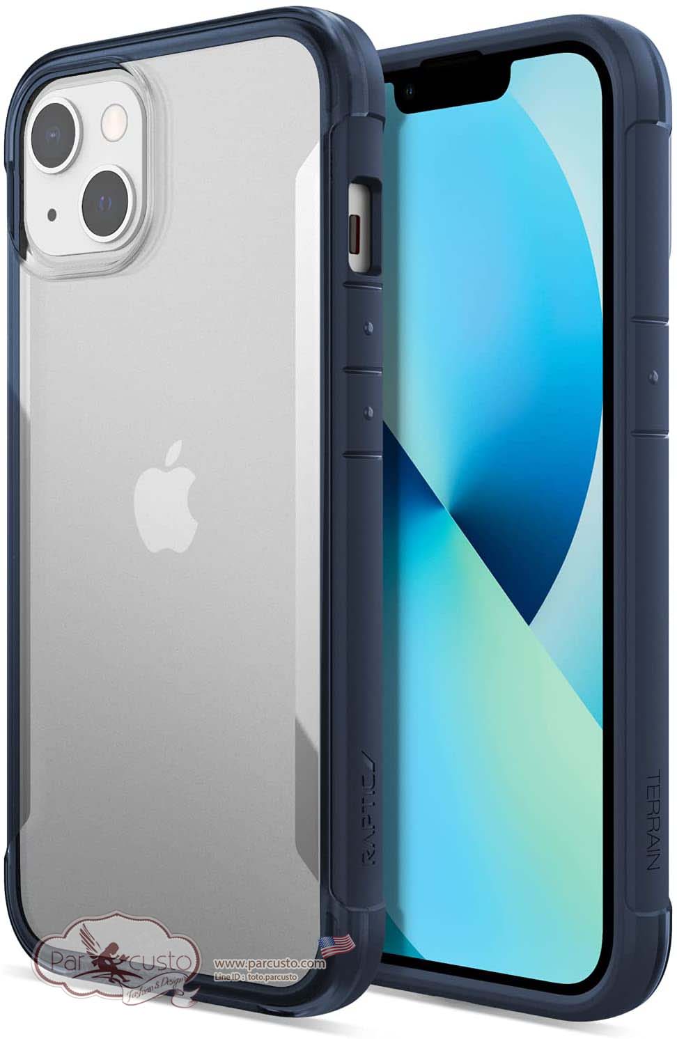 เคสกันกระแทกรักษ์โลกสำหรับ iPhone 13 [Terrain] จาก Raptic [Pre-order USA]