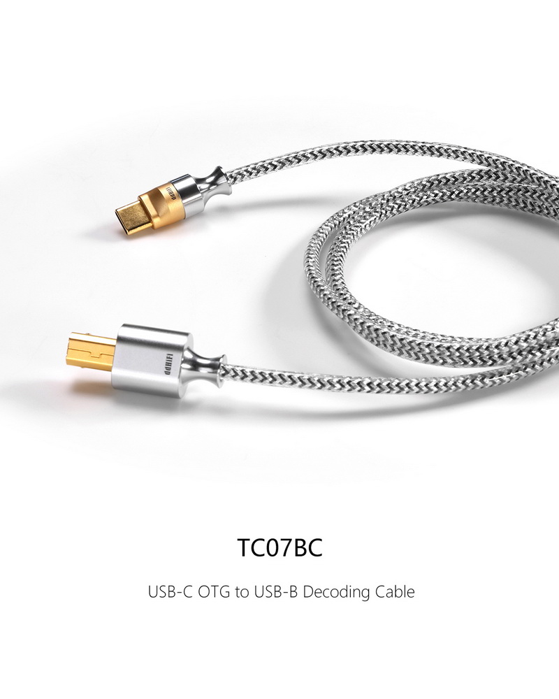 DD TC07BC สายแปลง USB-C เป็น USB-B สำหรับเครื่องเสียง