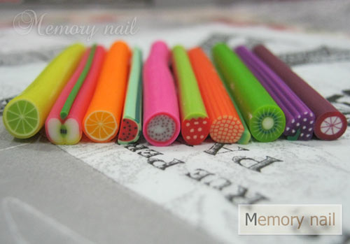 ฟีโม่ แบบแท่ง ลายผลไม้ Fimo-12
