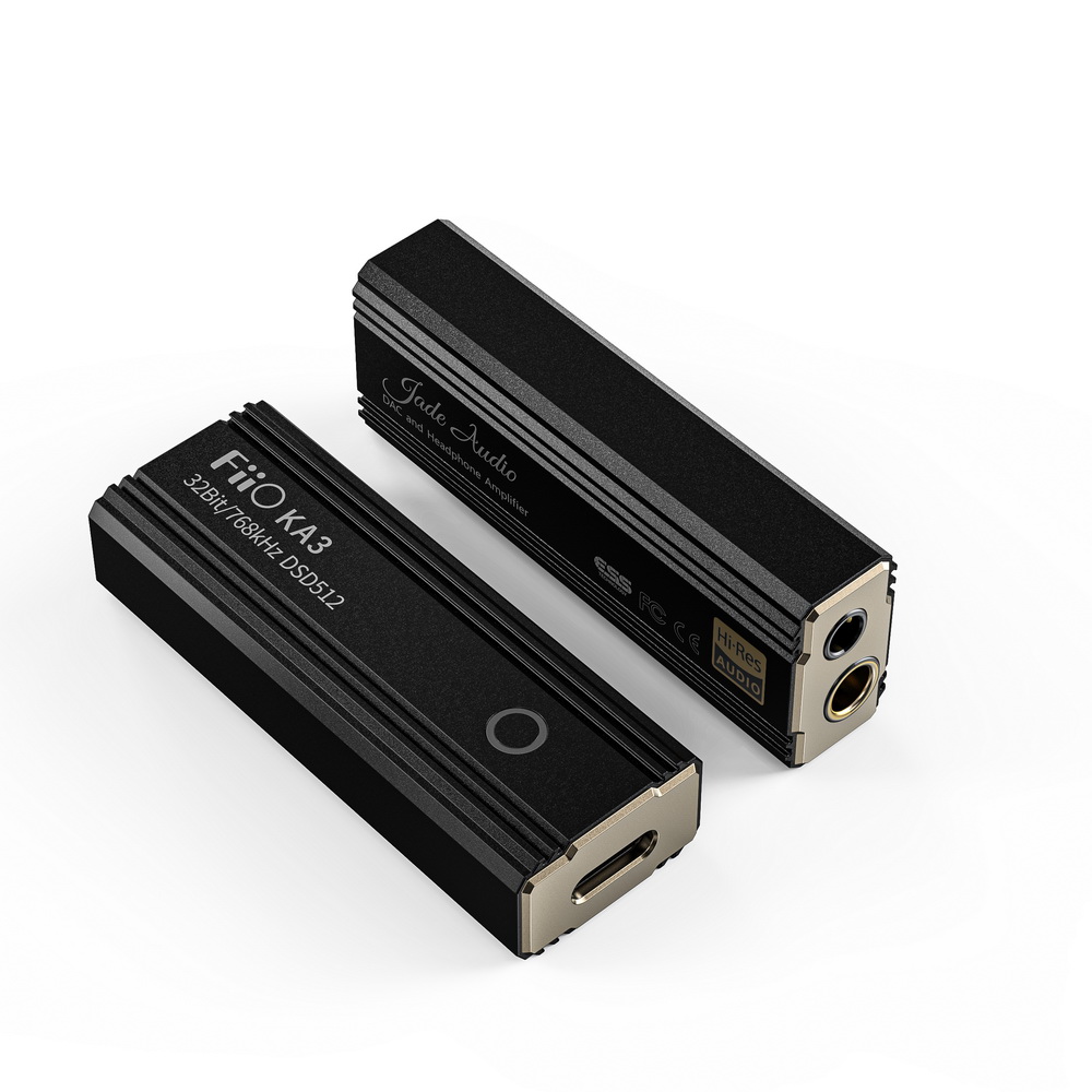FiiO KA3 DAC/AMP พกพาระดับเรือธง รองรับ 32Bit/768kHz, DSD512