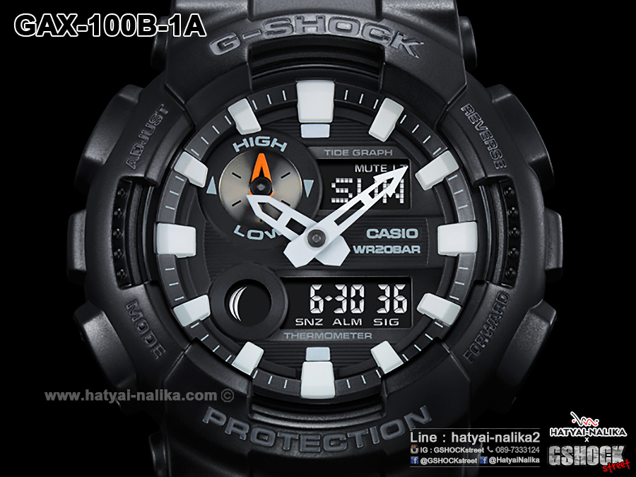 นาฬิกา Casio G-Shock G-LIDE รุ่น GAX-100B-1A ของแท้ รับประกัน1ปี
