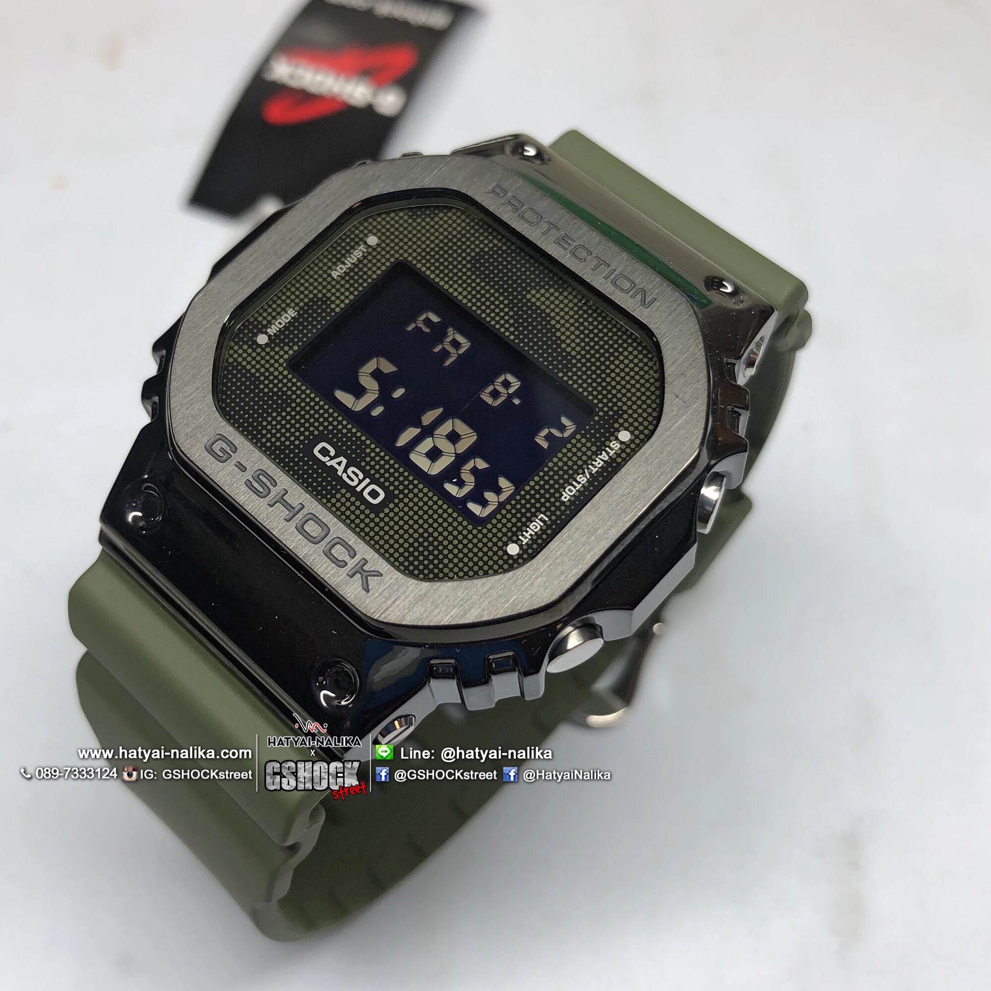 นาฬิกา Casio G-Shock Standard Digital GM-5600 series รุ่น GM-5600B-3 ของแท้ รับประกัน1ปี