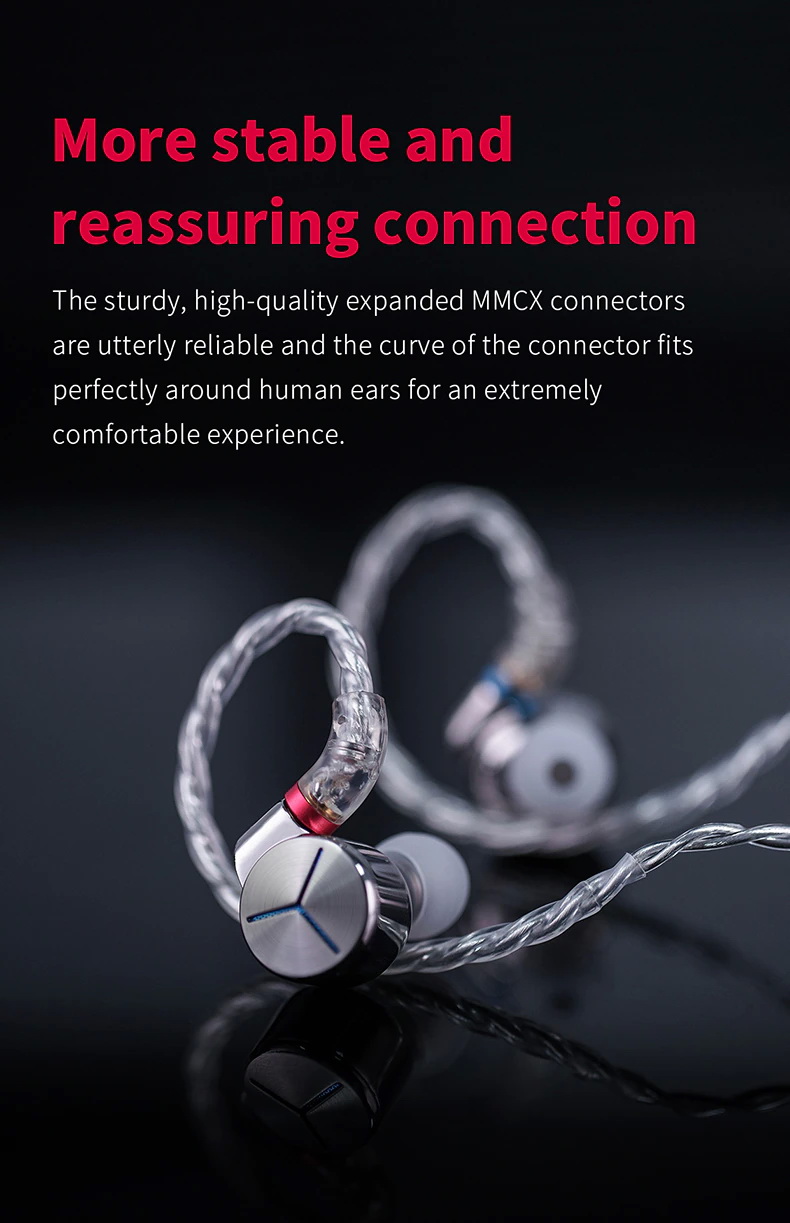 FiiO LC-RB สายอัพเกรดหูฟังทองแดงผลึกเดี่ยวชุบเงินถัก เปลี่ยนหัวแจ๊คได้