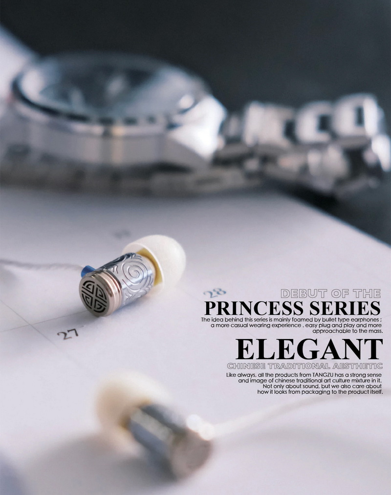 ขาย Tangzu Princess Changle หูฟังอินเอียร์ไดรเวอร์ Micro Dynamic ประกันศูนย์ไทย