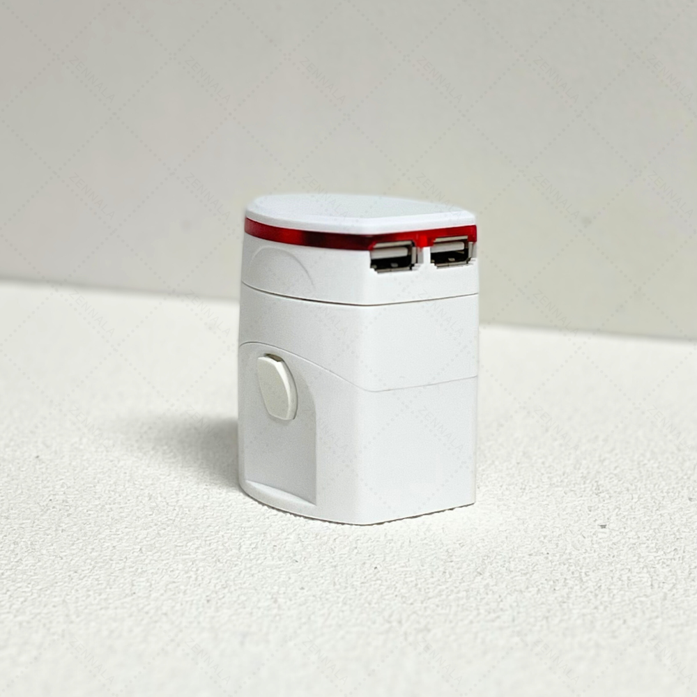 ปลั๊กไฟอเนกประสงค์ UNIVERSAL PLUG (USB x 2)