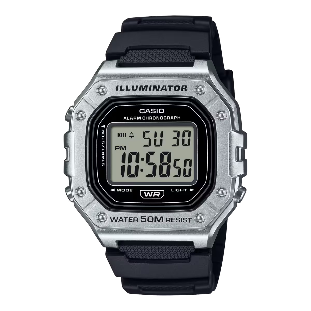 นาฬิกา Casio STANDARD DIGITAL รุ่น W-218HM-7AV ของแท้ รับประกัน1ปี
