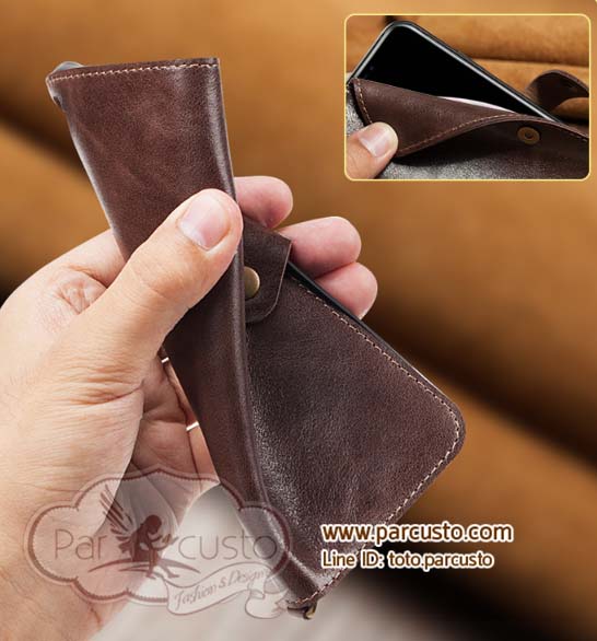 เคสหนังวัวแท้ Apple iPhone 11 / 11 Pro / 11 Pro Max (กรุณาระบุรุ่น) จาก Sheng Lei [หมด]