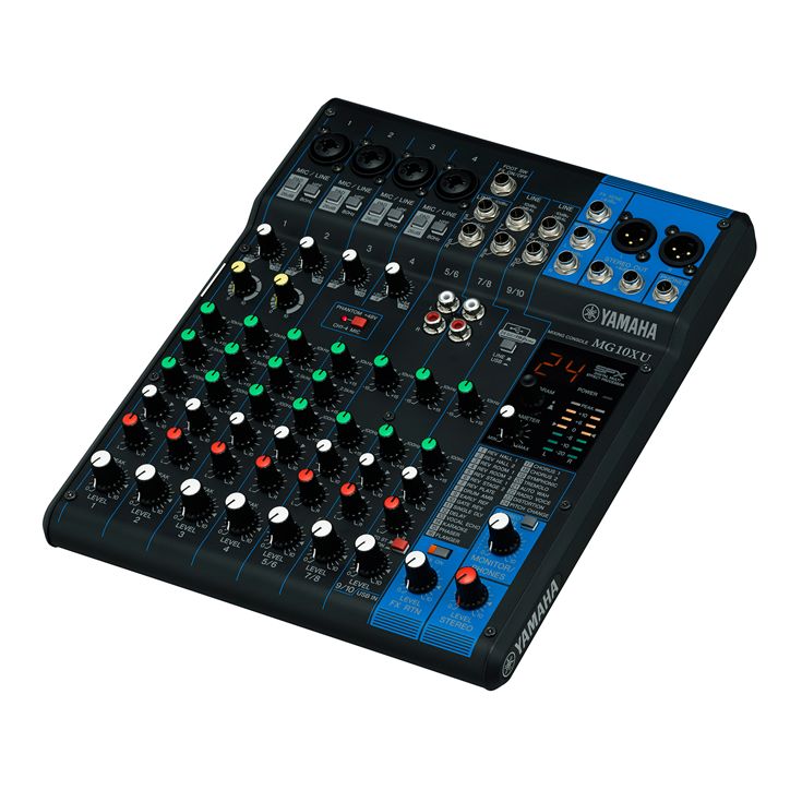 YAMAHA MG10XU 10-Channel Mixing Console