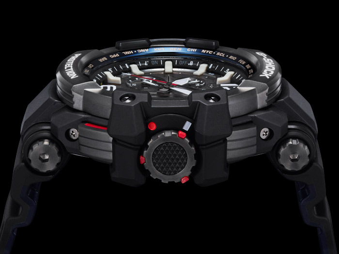 นาฬิกา Casio G-SHOCK นักบิน GRAVITYMASTER GPS Hybrid Wave Captor รุ่น GPW-1000-1A ของแท้ รับประกัน1ปี