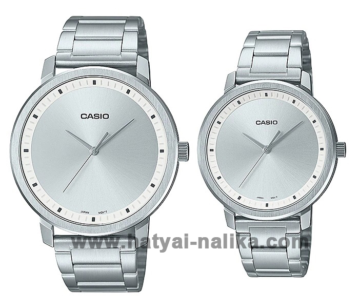 นาฬิกา คาสิโอ Casio SETคู่รัก รุ่น MTP-B115D-7EV+LTP-B115D-7EV ของแท้ รับประกัน 1 ปี