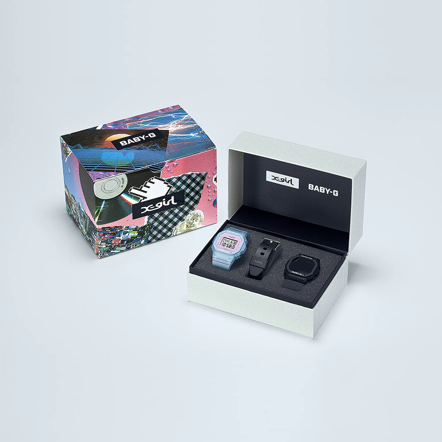 นาฬิกา Casio Baby-G x X-girl Box Set Limited รุ่น BGD-565XG-2 ของแท้ รับประกัน1ปี