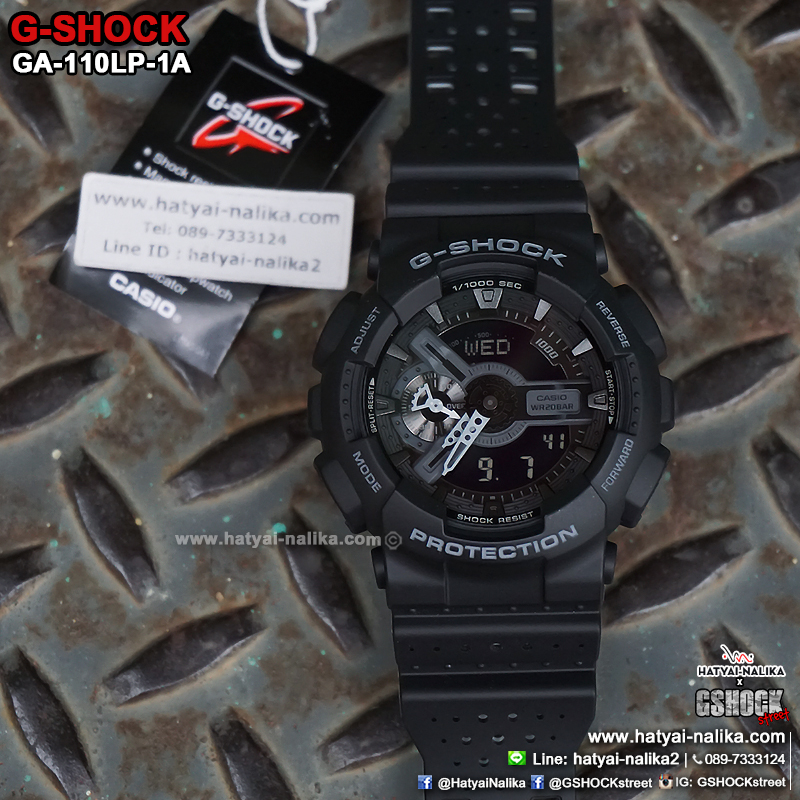 นาฬิกา Casio G-Shock Limited Layered Punching pattern series รุ่น GA-110LP-1A ของแท้ รับประกัน1ปี