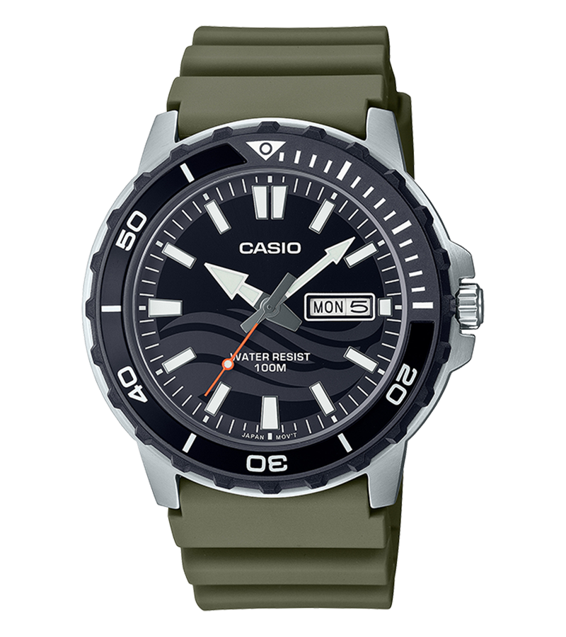 นาฬิกา Casio STANDARD Analog-Men' รุ่น MTD-125-3AV ของแท้ รับประกัน1ปี