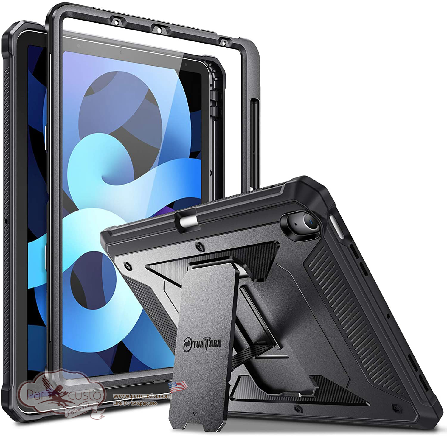 เคสกันกระแทก iPad Air 4th Generation 10.9 Inch 2020 [TUATARA] จาก Fintie [Pre-order USA]