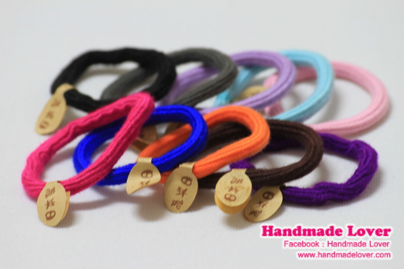 ยางรัดผม คละสี (บรรจุ 20 ชิ้น)