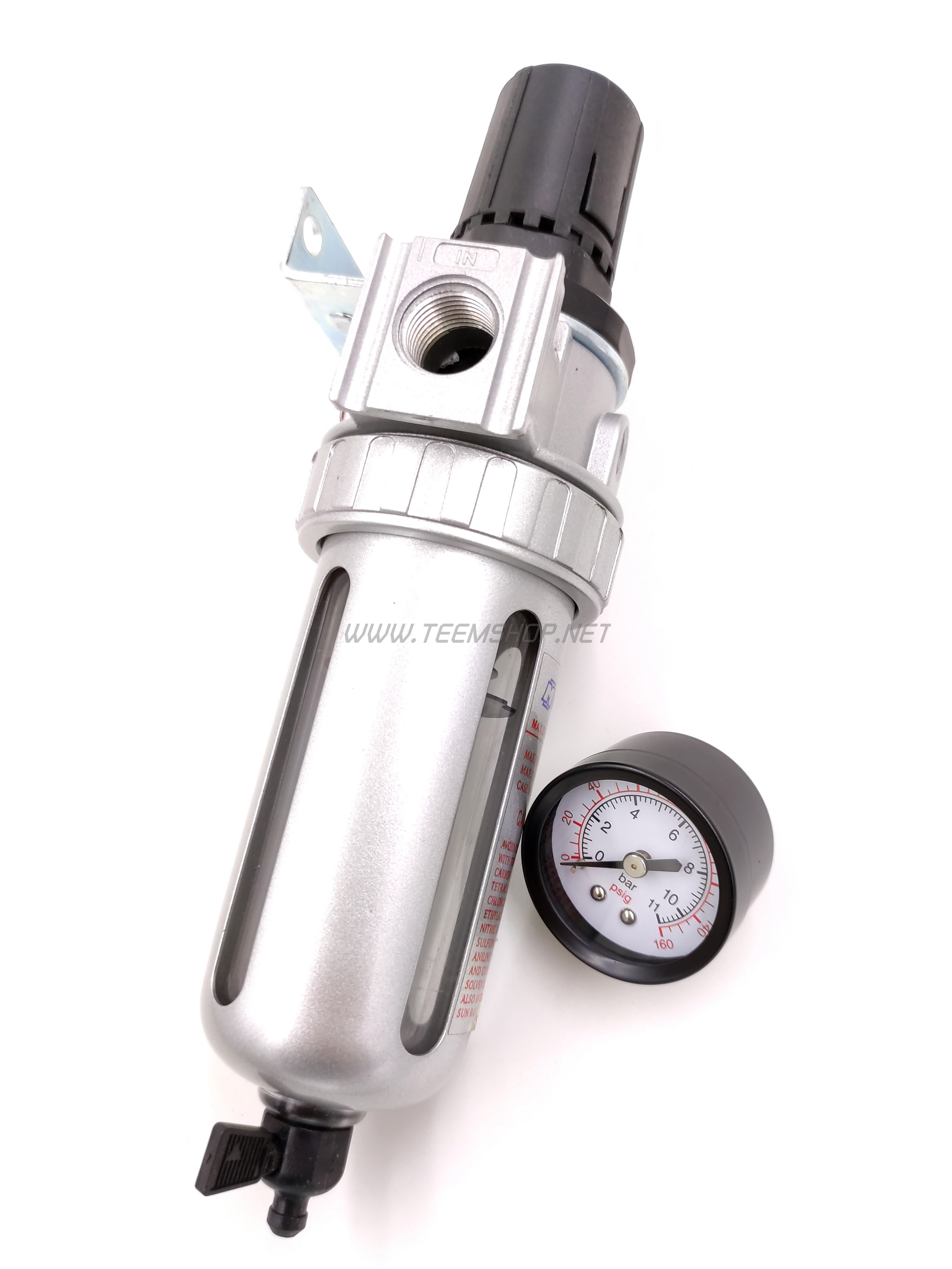 MITO ชุดฟิลเตอร์พร้อมตัวตั้งลม 3หุน 3/8" NO.FR803 Made in Taiwan