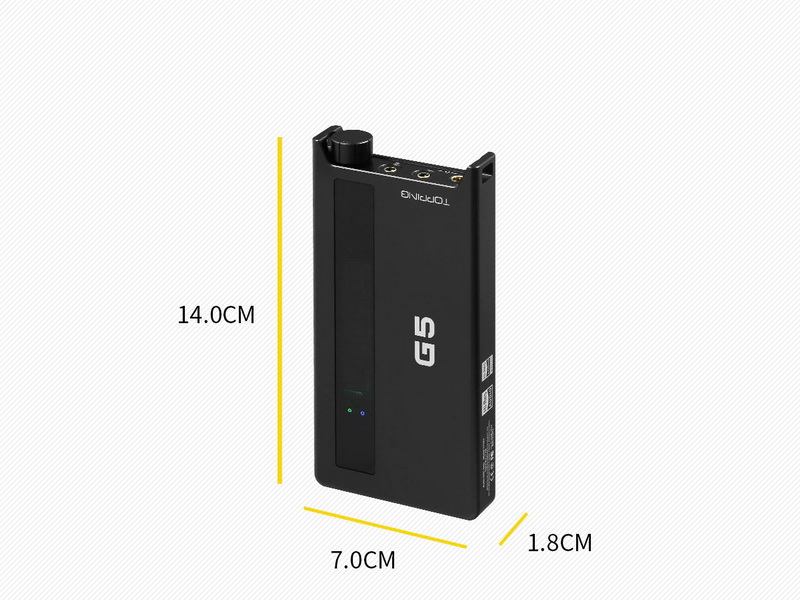 ขาย Topping G5 NFCA DAC/AMP พกพาประสิทธิภาพสูง รองรับ Dual Hi-Res