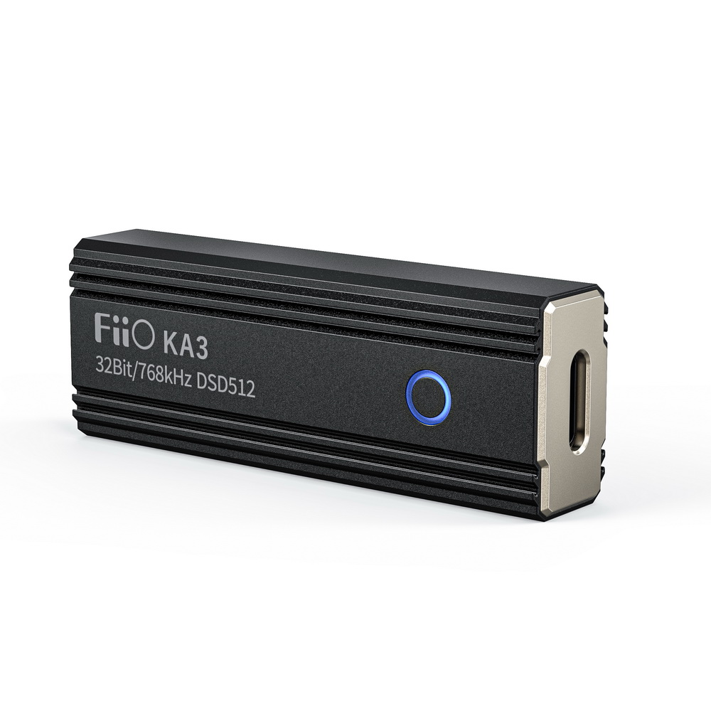 FiiO KA3 DAC/AMP พกพาระดับเรือธง รองรับ 32Bit/768kHz, DSD512
