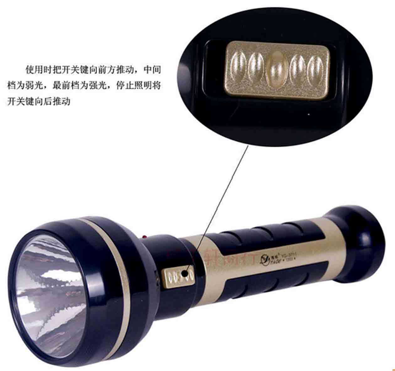 ไฟฉาย LED 1 ดวง YG3711