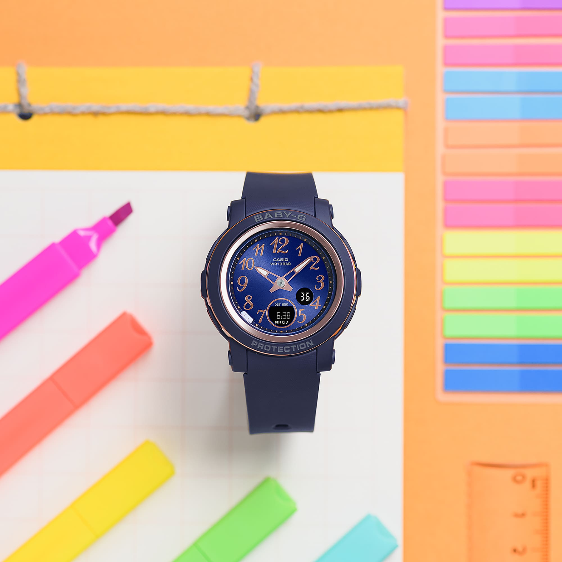 นาฬิกา Casio Baby-G ANALOG-DIGITAL BGA-290SA series รุ่น BGA-290SA-2A ของแท้ รับประกัน1ปี