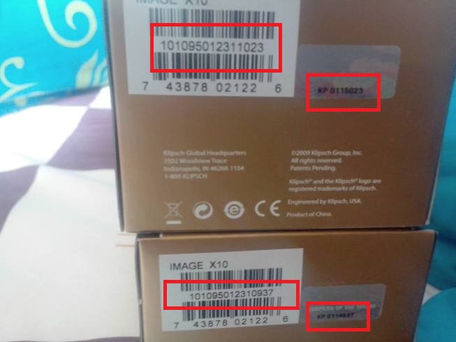 ขายหูฟัง Klipsch Image X10 สุดยอดหูฟังระดับท้อป กวาดรางวัล What-HiFi 2011 ใหม่ แท้ ยกกล่อง มาแล้ว