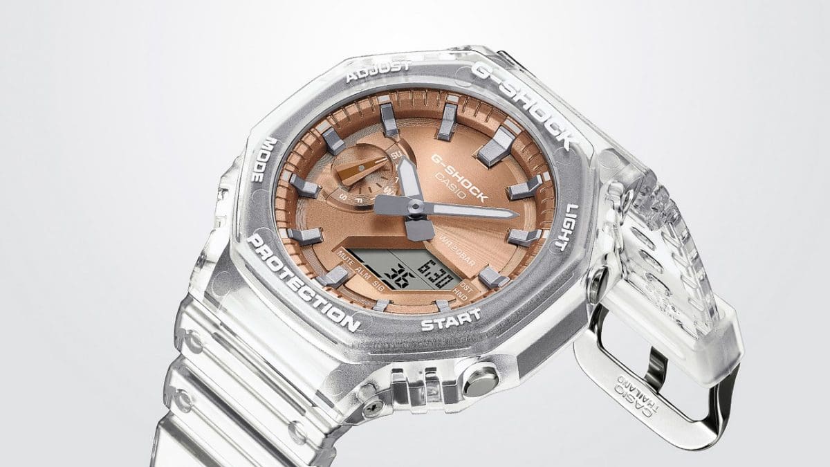 นาฬิกา Casio G-Shock Special Color Bright & Metallic dial series รุ่น GA-2100BM-7A5 ของแท้ รับประกัน1ปี