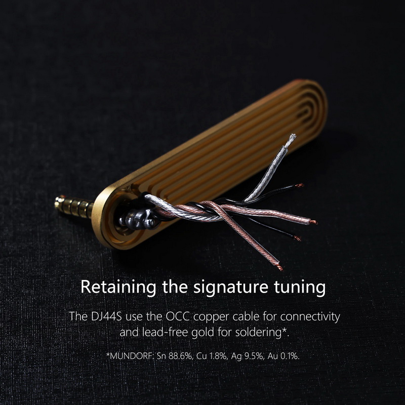 DD DJ44S หัวแปลง Ground Pin เพิ่มคุณภาพเสียง สำหรับเครื่องเล่นพกพา SONY