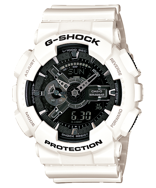 นาฬิกา คาสิโอ Casio G-Shock Garish White Limited model รุ่น GA-110GW-7A "METAL GUN"