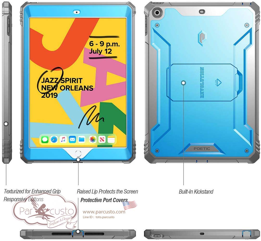 เคสกันกระแทก Apple iPad 10.2 2019 (iPad 7th) [Revolution] จาก POETIC [Pre-order USA]