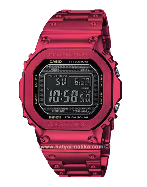 นาฬิกา Casio G-SHOCK Limited GMW-B5000 RED IP รุ่น GMW-B5000RD-4 “Made in Japan” ของแท้ รับประกัน1ปี