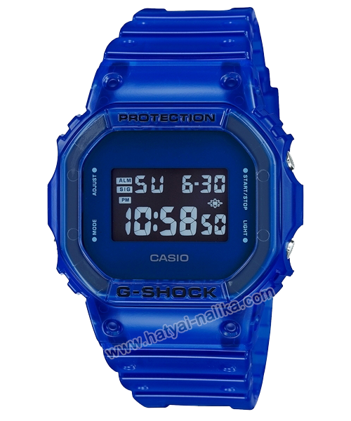 นาฬิกา Casio G-Shock Special color DW-5600SB COLOR SKELETON series รุ่น DW-5600SB-2 “น้ำเงินไพลิน” ของแท้ รับประกัน1ปี