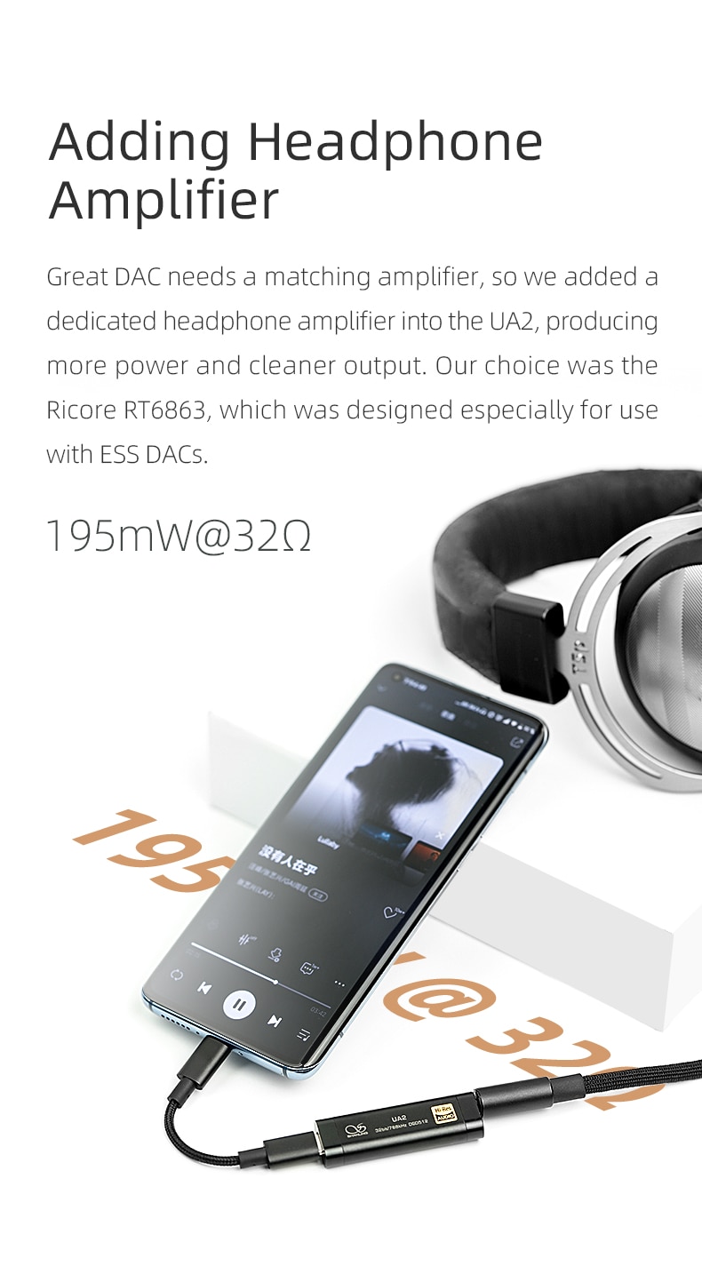 ขาย Shanling UA2 DAC/AMP พกพา สำหรับคอมพิวเตอร์ , มือถือ