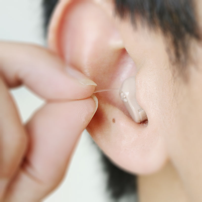 เครื่องช่วยฟัง ชนิดใส่ในรูหู AudiSound AU907 (ถ่าน)